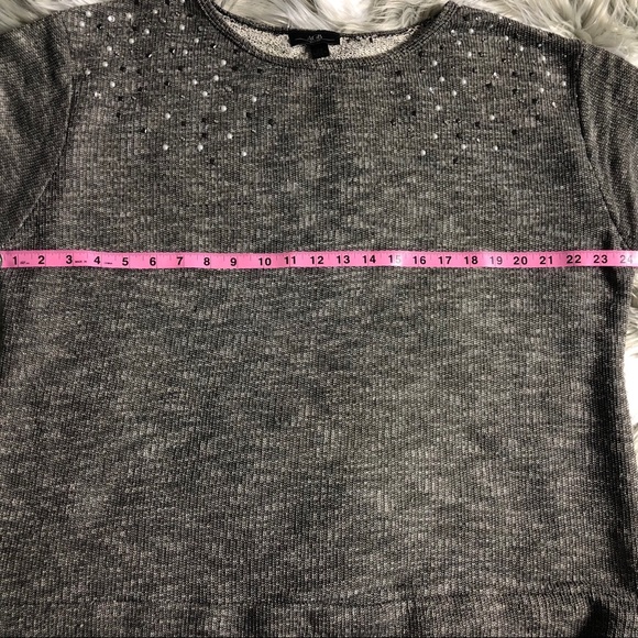 AGB Woman 2X Pearl and Rhinestone sweater - Picture 6 of 7